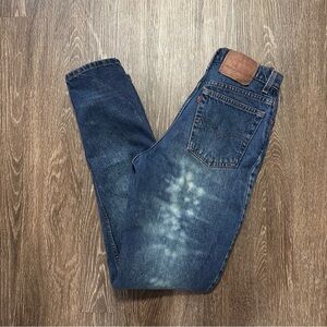 Levi’s Vintage 90s 512 Slim Fit Tapered Leg Size 11 Long Made In USA (26x32)